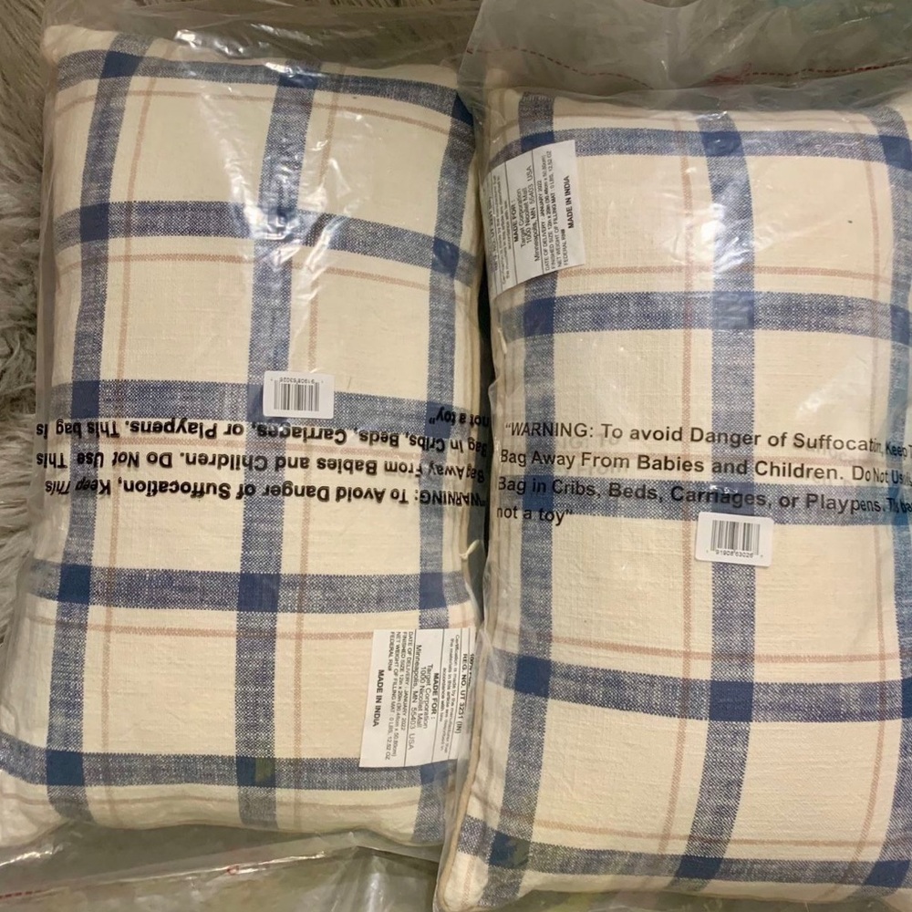 NEW Set of TWO Target decorative mini throw pillows